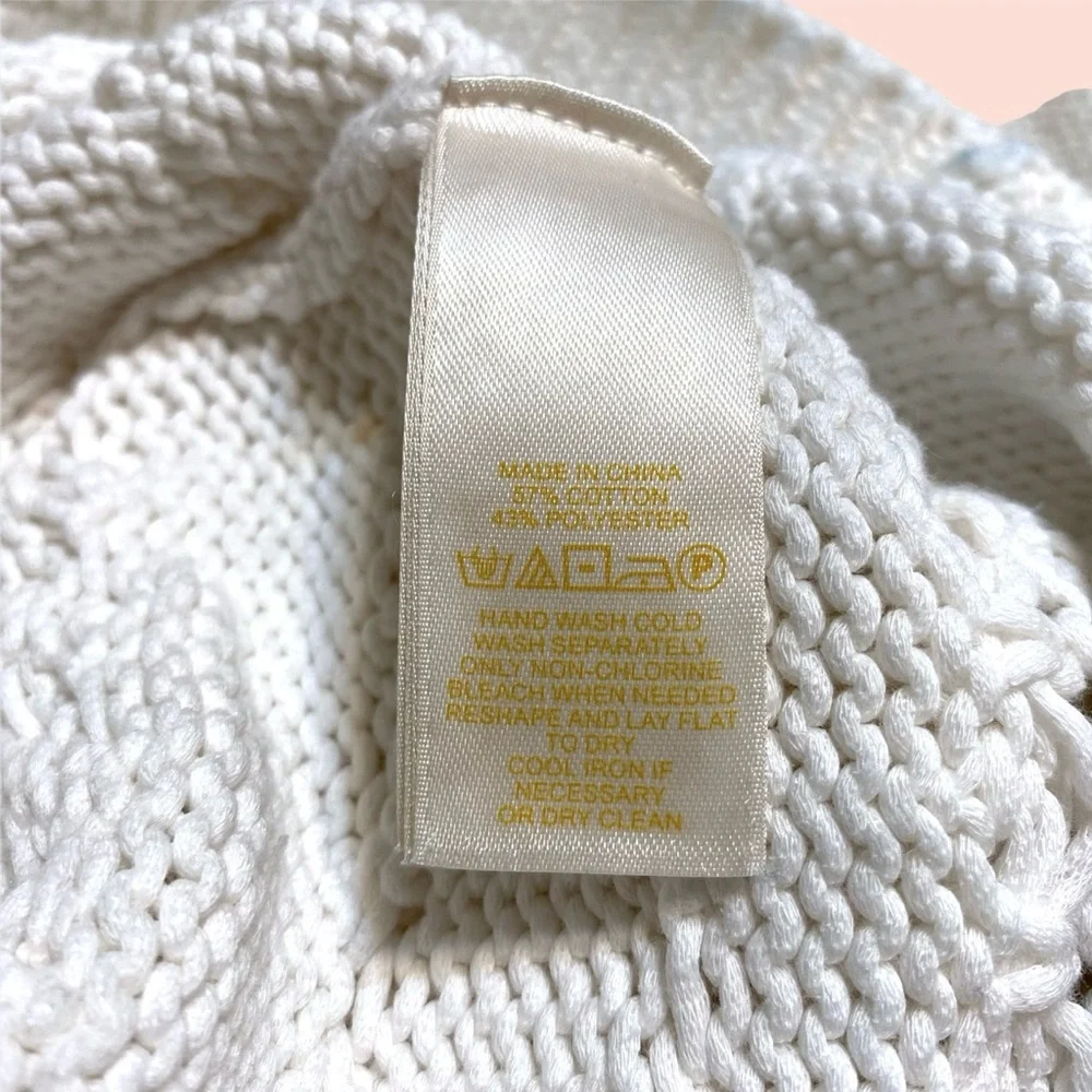 Kate Spade Open Stitch Short Sleeve Sweater